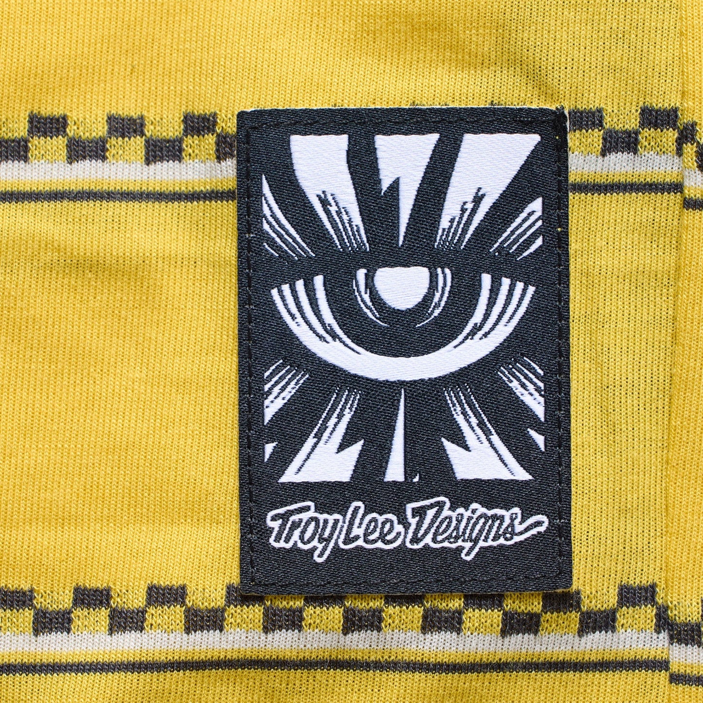 TROY LEE DESIGNS LILIUM RIDE CHECKED OUT Damen Kurzarm Trikot Gelb