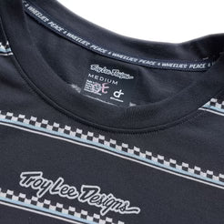 TROY LEE DESIGNS LILIUM RIDE CHECKED OUT Damen Kurzarmtrikot Carbon