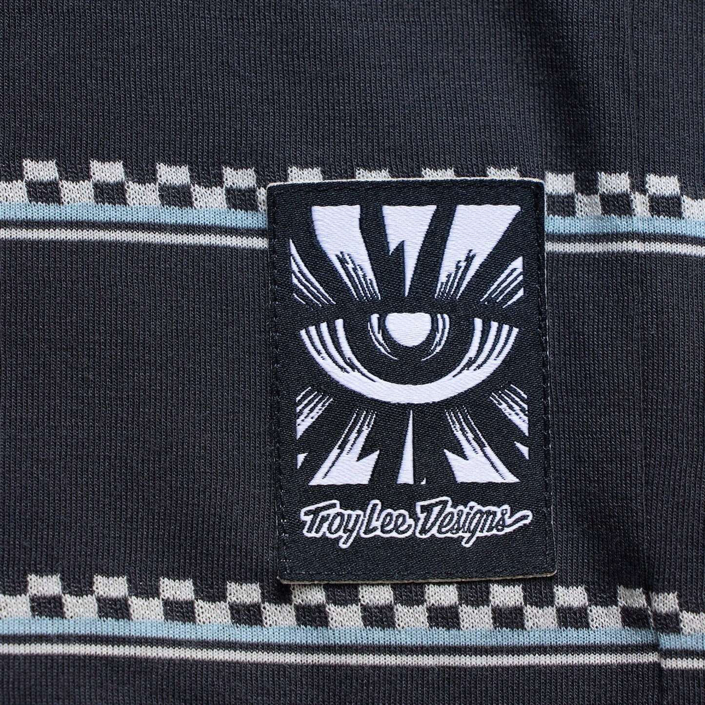TROY LEE DESIGNS LILIUM RIDE CHECKED OUT Damen Kurzarmtrikot Carbon