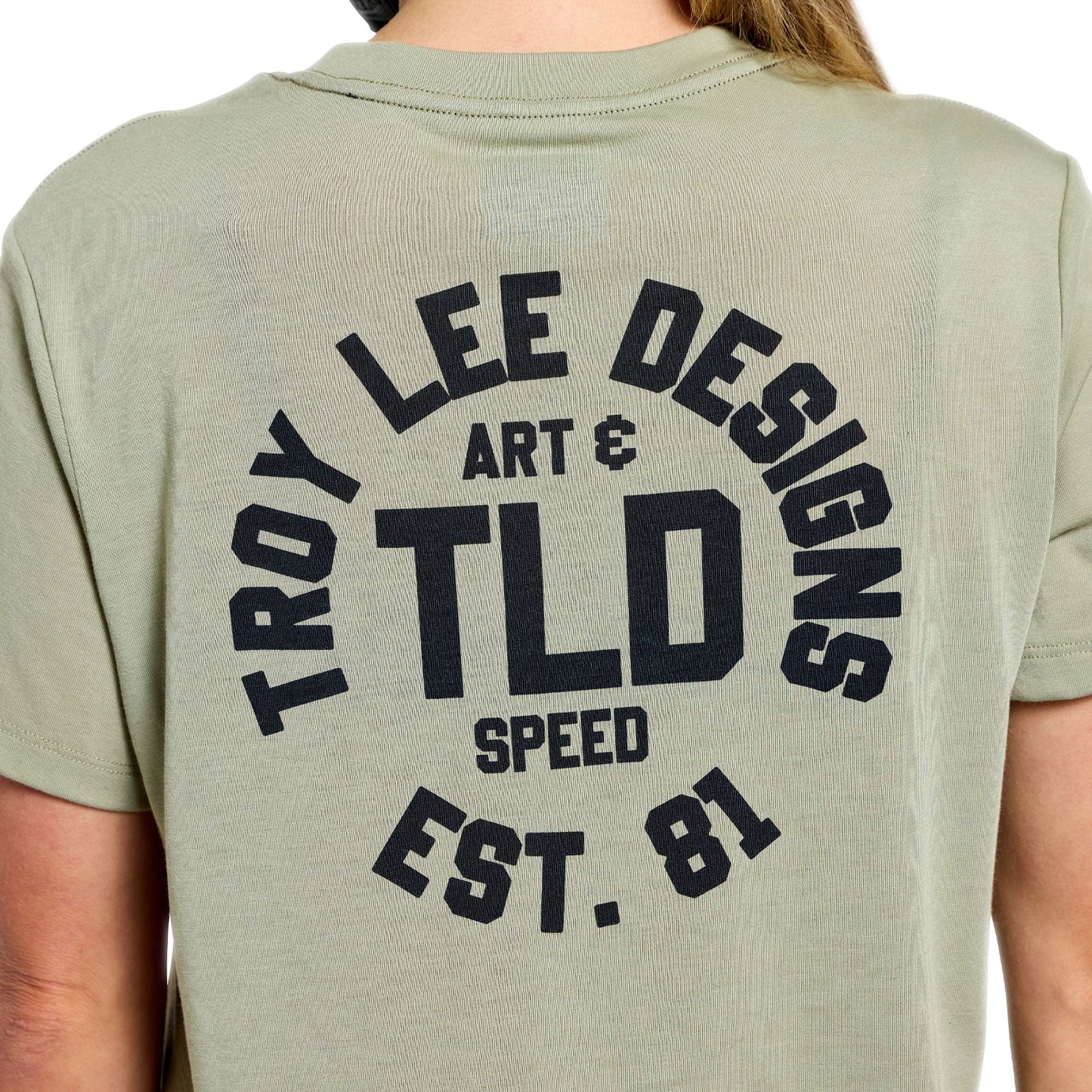 TROY LEE DESIGNS LILIUM RIDE STAMPS Damen Kurzarm Trikot Sage