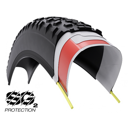 Reifen WTB RESOLUTE TCS LIGHT FAST ROLLING DUAL DNA SG2 120tpi 700x42c Tubeless Ready Schwarz