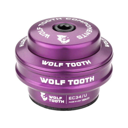 Hohe Lagerschale für externes Steuersatz-Set WOLF TOOTH PREMIUM 1"1/8 EC34 Stack 16 mm, violett