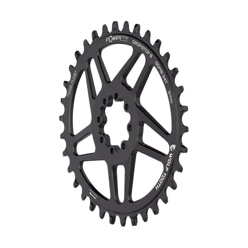 Kettenblatt Mono Oval WOLF TOOTH 12V SRAM Direct Mount 8 Schrauben Offset 3mm
