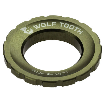 Externe Centerlock-Mutter WOLF TOOTH Olive