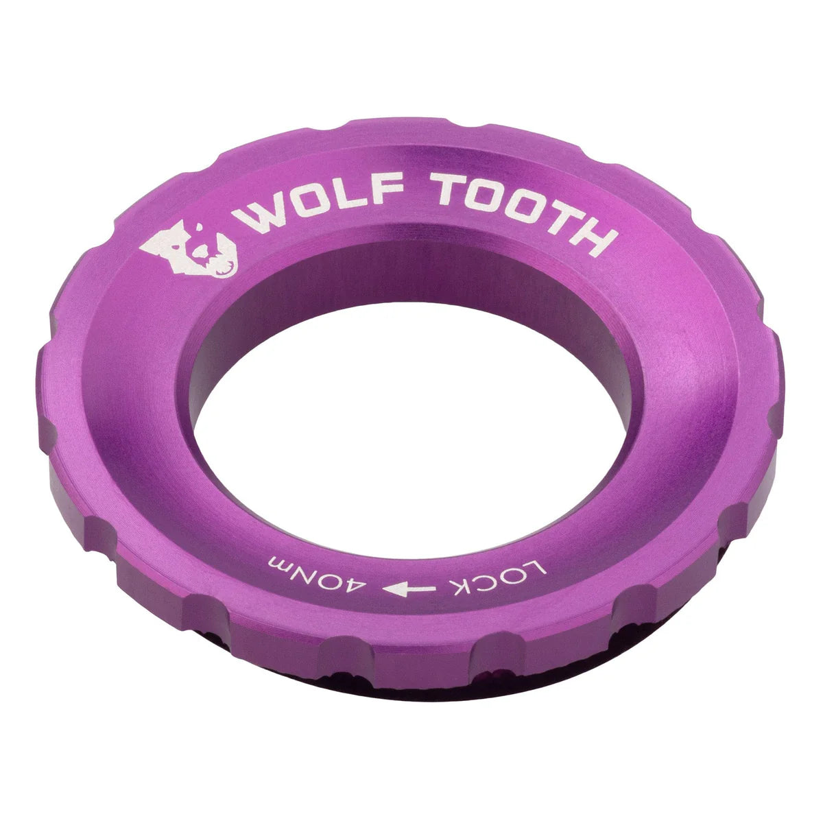 WOLF TOOTH Centerlock-Außenmutter, violett