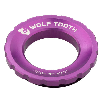 Externe Centerlock-Mutter WOLF TOOTH Violett