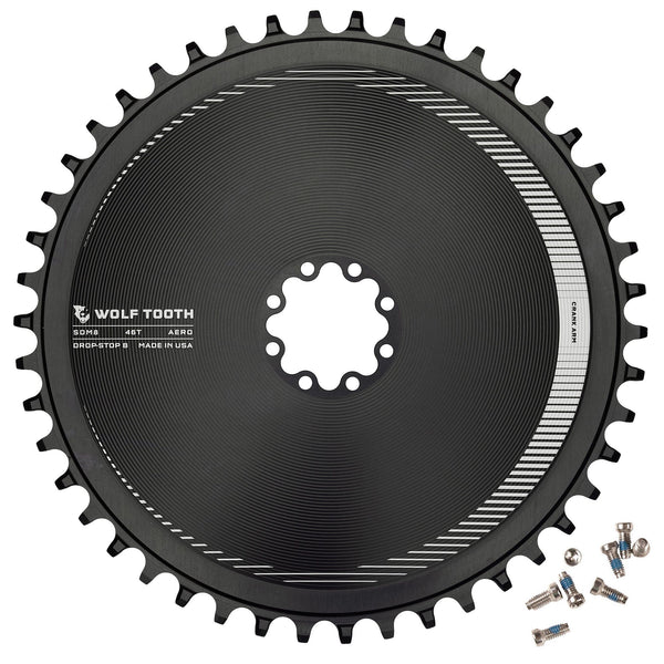 Kettenblatt Mono 12/13V WOLF TOOTH AERO Direct Mount Sram 8 Schrauben