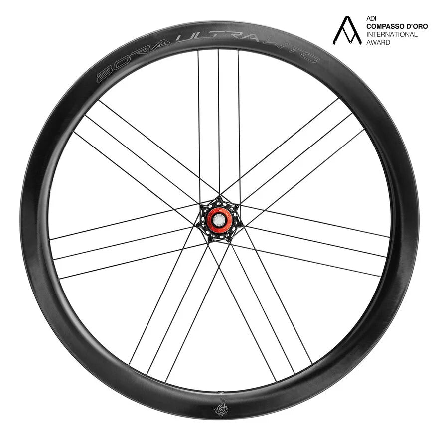 Paar CAMPAGNOLO BORA ULTRA WTO 45 C23 DISC Tubeless Ready (Center Lock) Laufräder Chrom