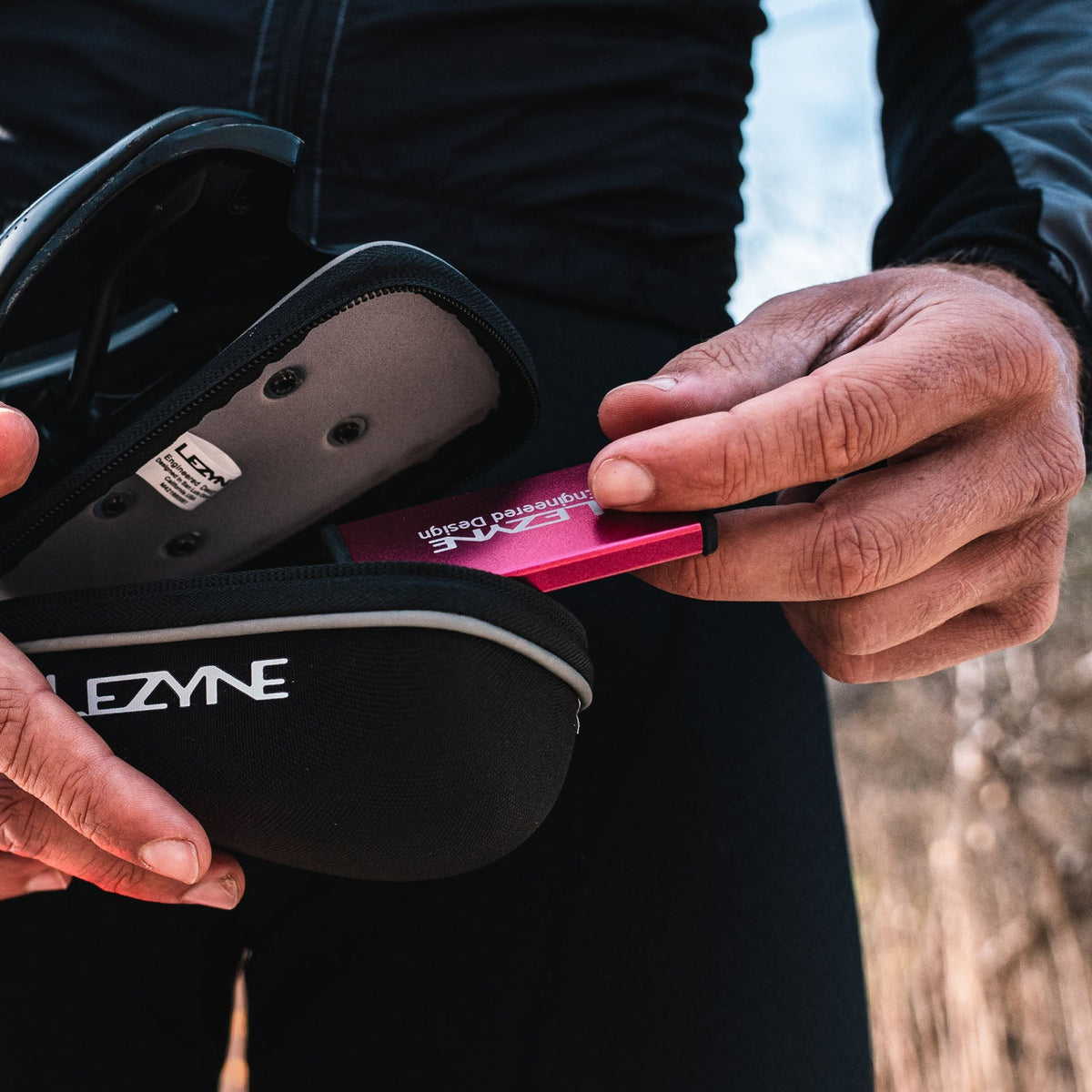 LEZYNE METAL Reparaturset Blau