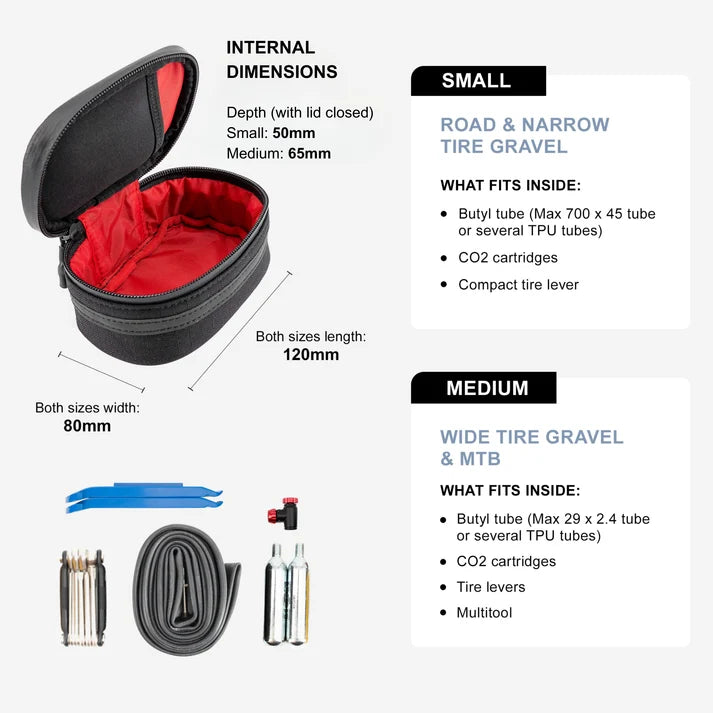 Satteltasche REDSHIFT QUICKDRAW Medium Schwarz