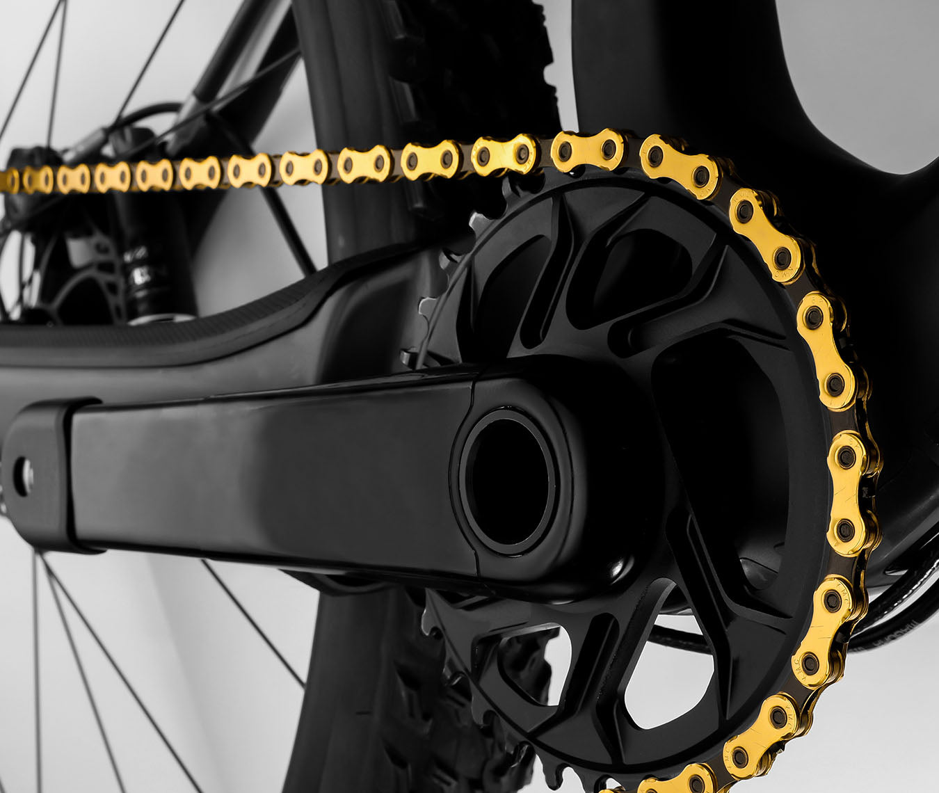 12-V-Kette KMC X12 Ti-N Schwarz/Gold