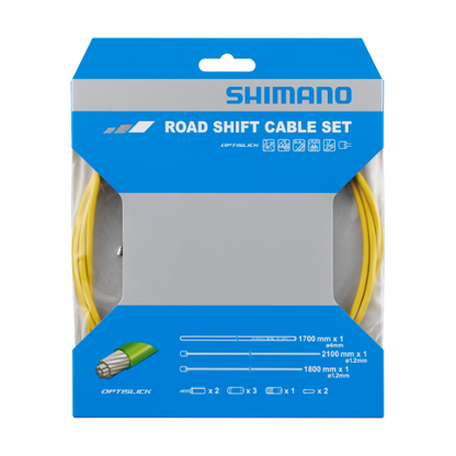 Kabel- und Schaltzughüllensatz SHIMANO OT-SP41 Optislick Gelb