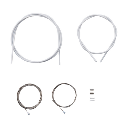 Brems-Kabel- und Hüllen-Set SHIMANO PTFE Weiß