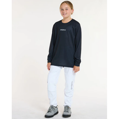 Trikot DHARCO GRAVITY THE DARKNESS Langarm Junior Schwarz