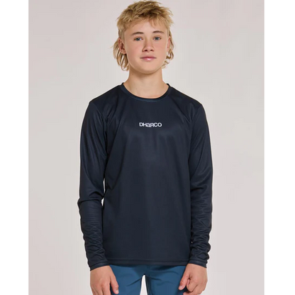 Trikot DHARCO GRAVITY THE DARKNESS Langarm Junior Schwarz