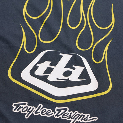 Trikot TROY LEE DESIGNS RUCKUS RIDE PRESSED Junior Langarm Schwarz