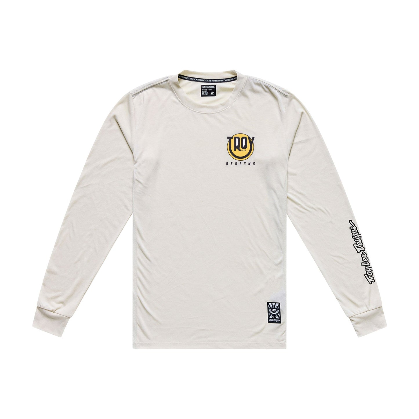 TROY LEE DESIGNS SKYLINE RIDE HAPPY Junior Langarm Trikot Pumice
