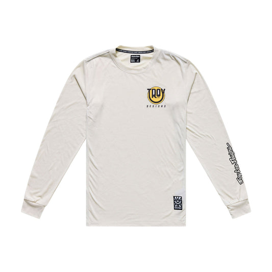 TROY LEE DESIGNS SKYLINE RIDE HAPPY Junior Langarm Trikot Pumice