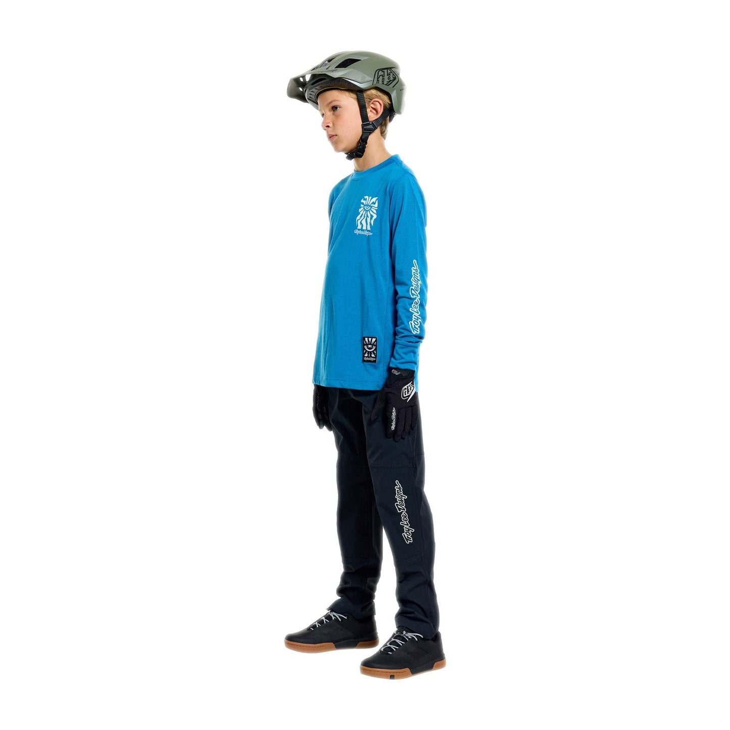 TROY LEE DESIGNS YOUTH SKYLINE TRAIL MONO Junior Hose Schwarz