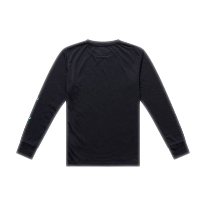 Trikot TROY LEE DESIGNS SKYLINE RIDE SIGNATURE Junior Langarm Schwarz/Grün