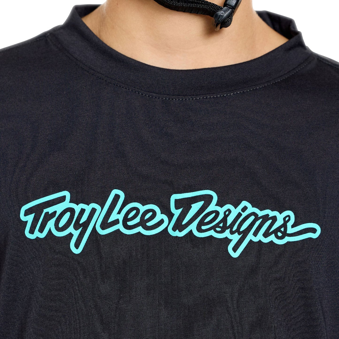 TROY LEE DESIGNS SKYLINE RIDE SIGNATURE Junior Langarm Trikot Schwarz/Grün