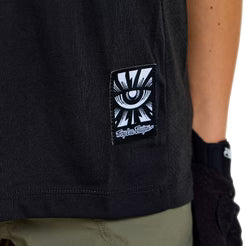 TROY LEE DESIGNS SKYLINE RIDE SIGNATURE Junior Kurzarm Trikot Schwarz/Grün