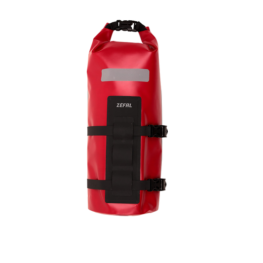 Tasche und Gabelhalter ZEFAL Z ADVENTURE FORK 6 L Rot