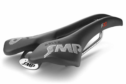Sattel SMP F30 Breite 149mm Edelstahl-Rails Schwarz
