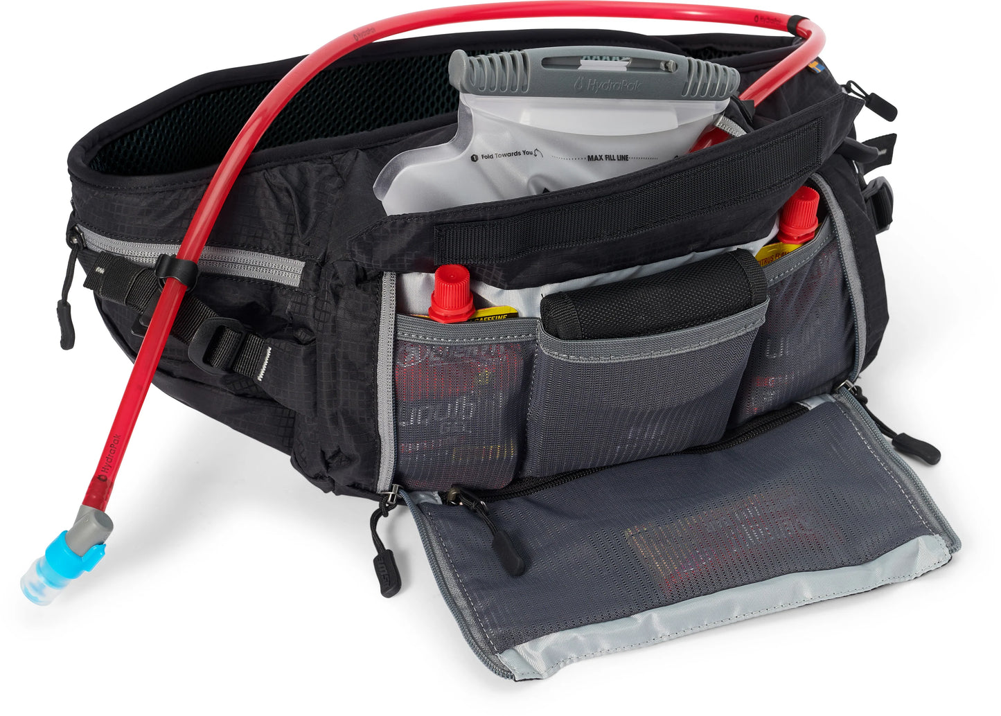 USWE ZULO 6-Liter-Gürteltasche, schwarz