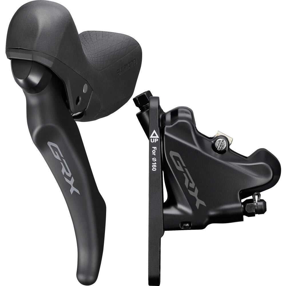 Linker SHIMANO GRX BL-RX600-L + BR-RX400 Hebel mit Vorderradbremssattel 1x11-fach Flat Mount