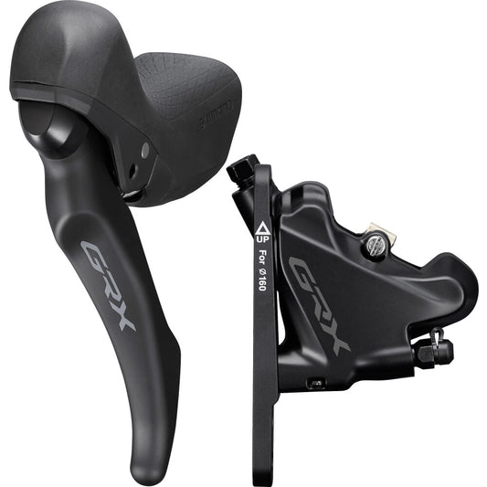 Linker SHIMANO GRX BL-RX600-L + BR-RX400 Hebel mit Vorderradbremssattel 1x11-fach Flat Mount