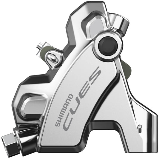 Hydraulischer Scheibenbremssattel Hinten SHIMANO CUES BR-U6030 Flat Mount - Edition Polish Silver