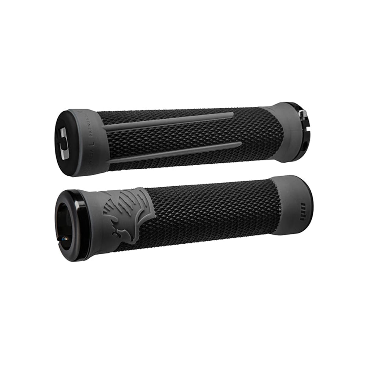 ODI AARON GWIN Lock-On 135 mm Grips Schwarz