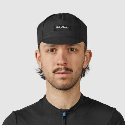 GRIPGRAB Classic-Baumwoll-Radmütze Schwarz
