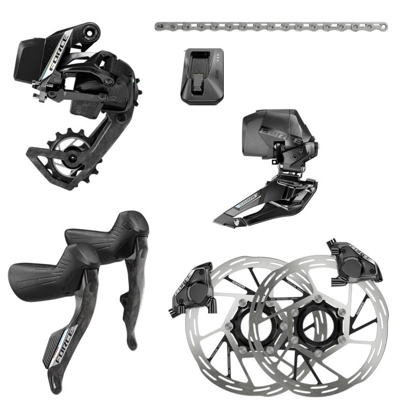 Mini Gruppe SRAM FORCE AXS E1 2x12V USB-C