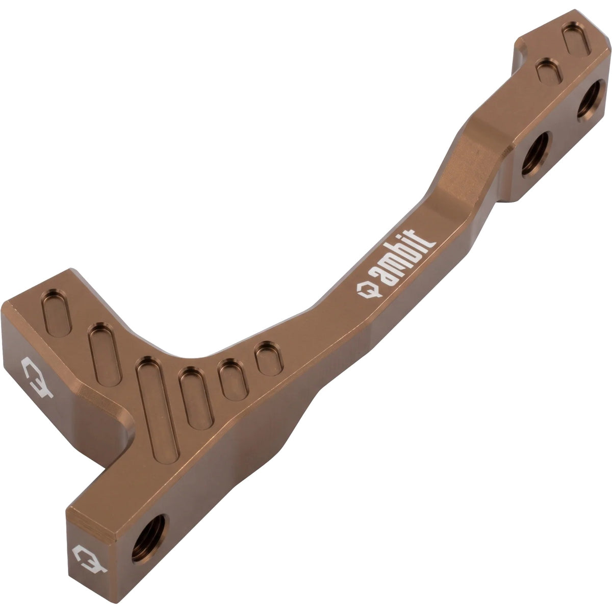 Bremssatteladapter vorne/hinten PM/PM AMBIT +20 mm (140–160 mm) Braun
