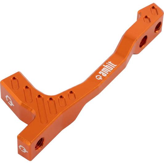 Bremssatteladapter vorne/hinten PM/PM AMBIT +20 mm (140–160 mm) Orange