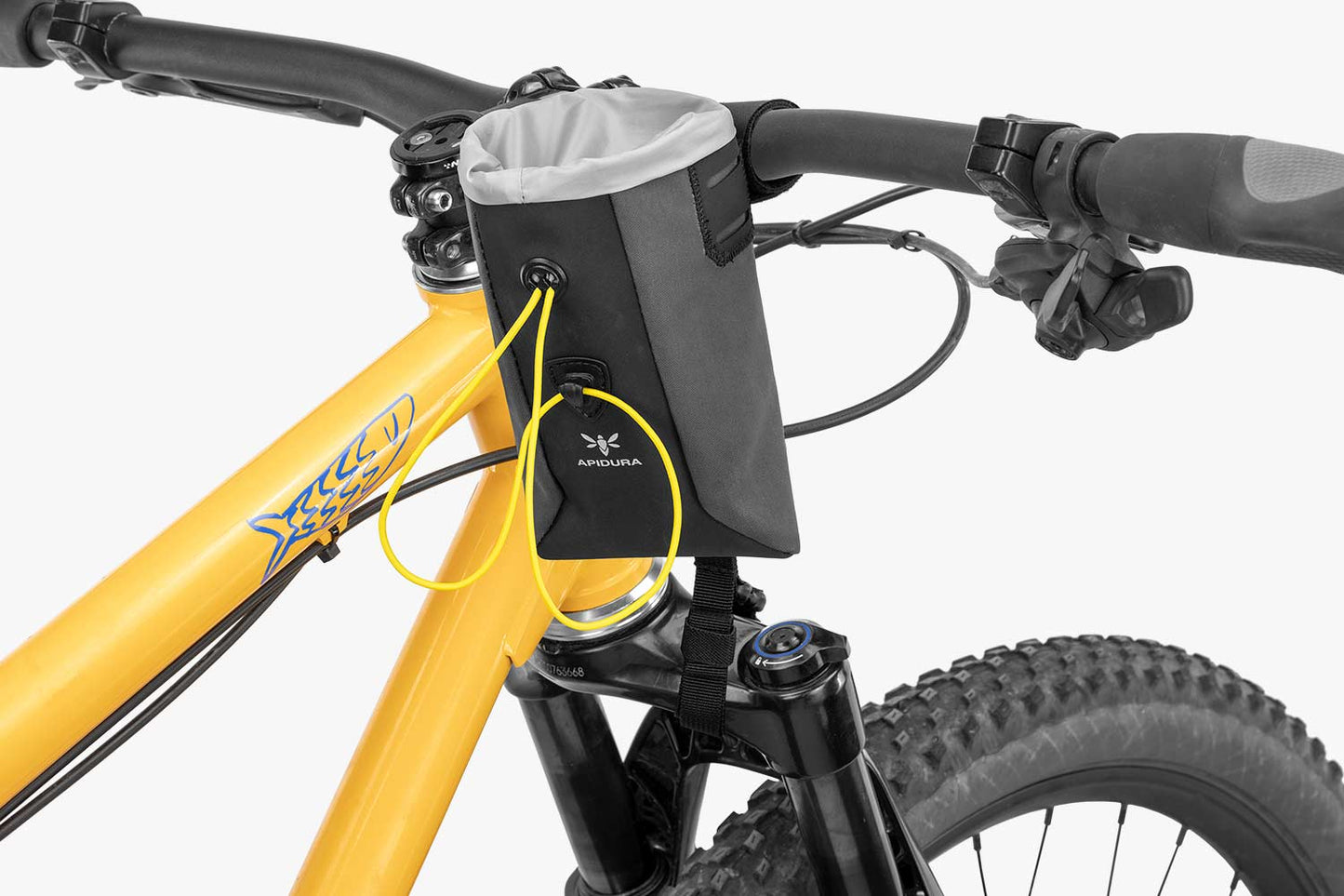 APIDURA BACKCOUNTRY FOOD POUCH Lenkertasche 0.8 L Schwarz Grau