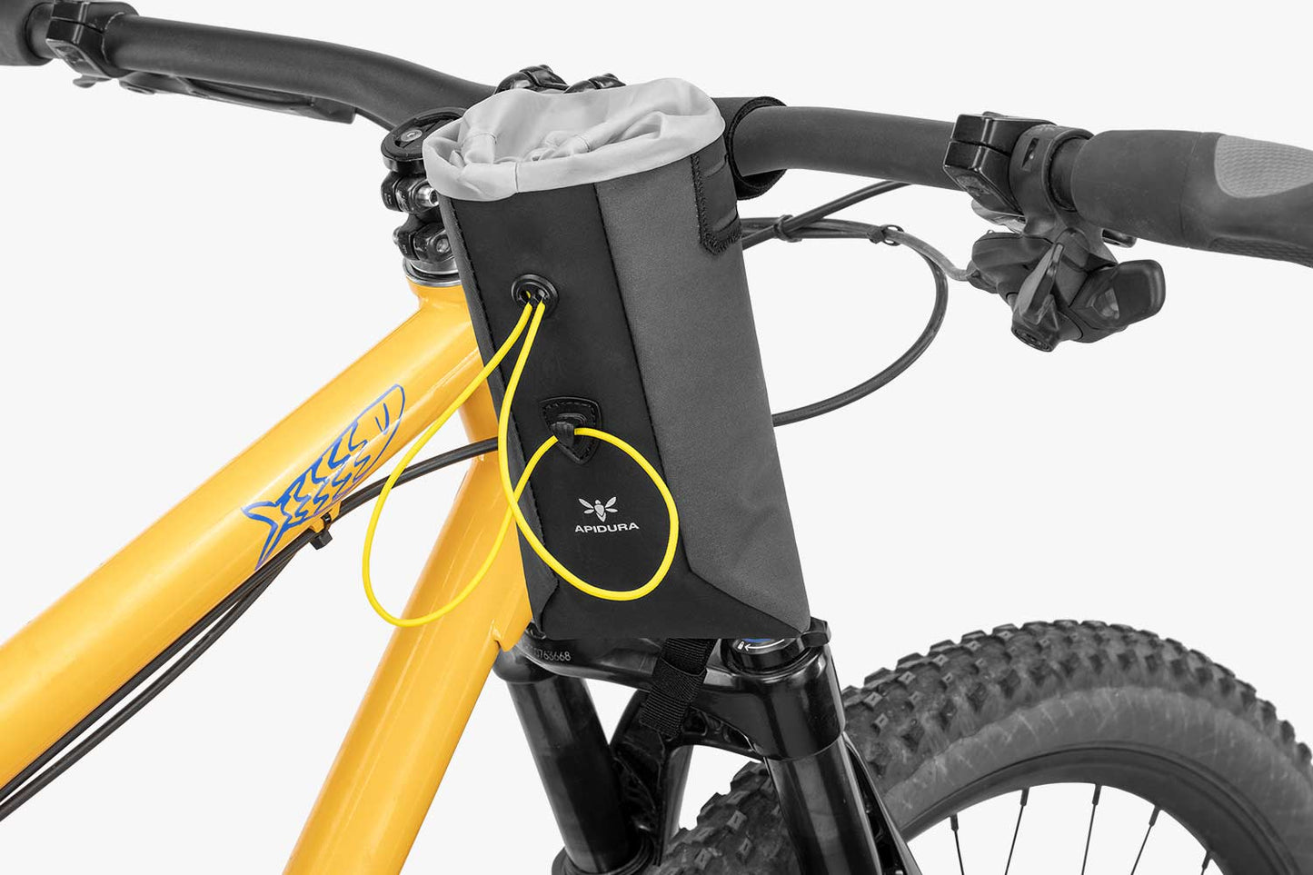 APIDURA BACKCOUNTRY FOOD POUCH 1.2 L Lenkertasche Schwarz Grau