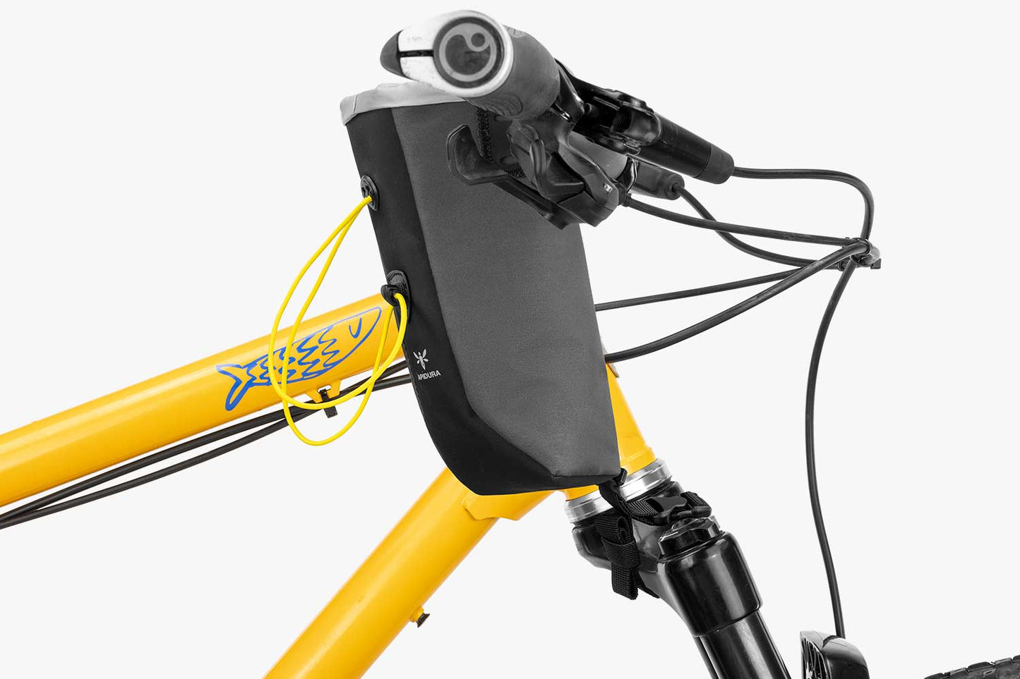 APIDURA BACKCOUNTRY FOOD POUCH 1.2 L Lenkertasche Schwarz Grau