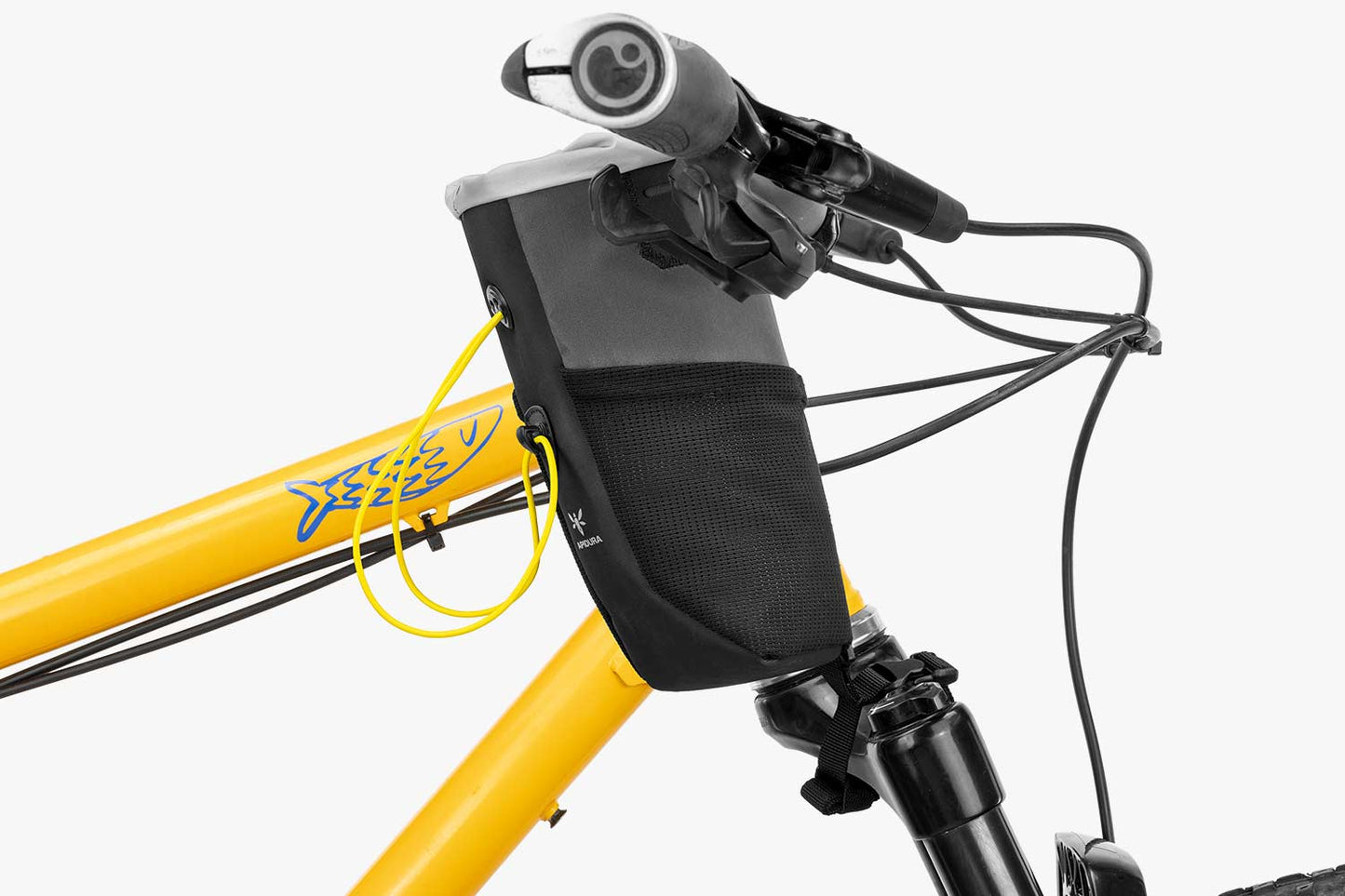 APIDURA BACKCOUNTRY FOOD POUCH PLUS 1.2 L Lenkertasche Schwarz Grau