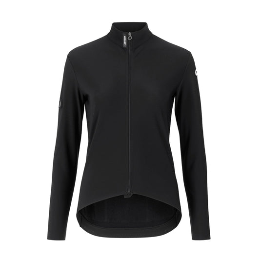 ASSOS UMA GT SPRING FALL C2 Damen-Langarm-Radtrikot in Schwarz