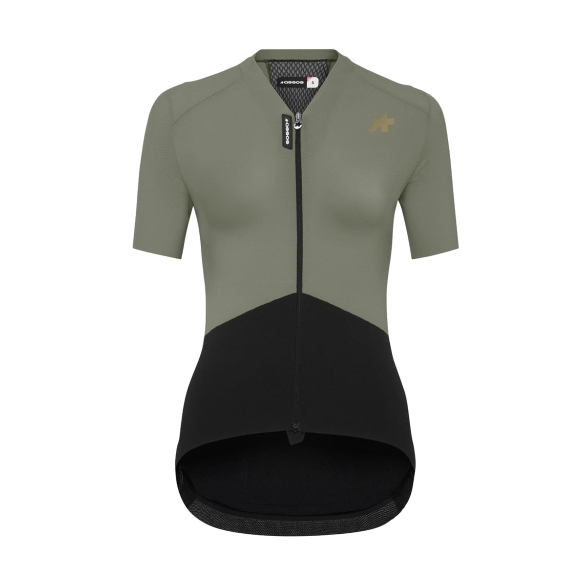 ASSOS UMA GTV S11 Damen-Kurzarm-Radtrikot in Grün