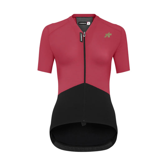 ASSOS UMA GTV S11 Damen-Kurzarm-Radtrikot in Beerenrot