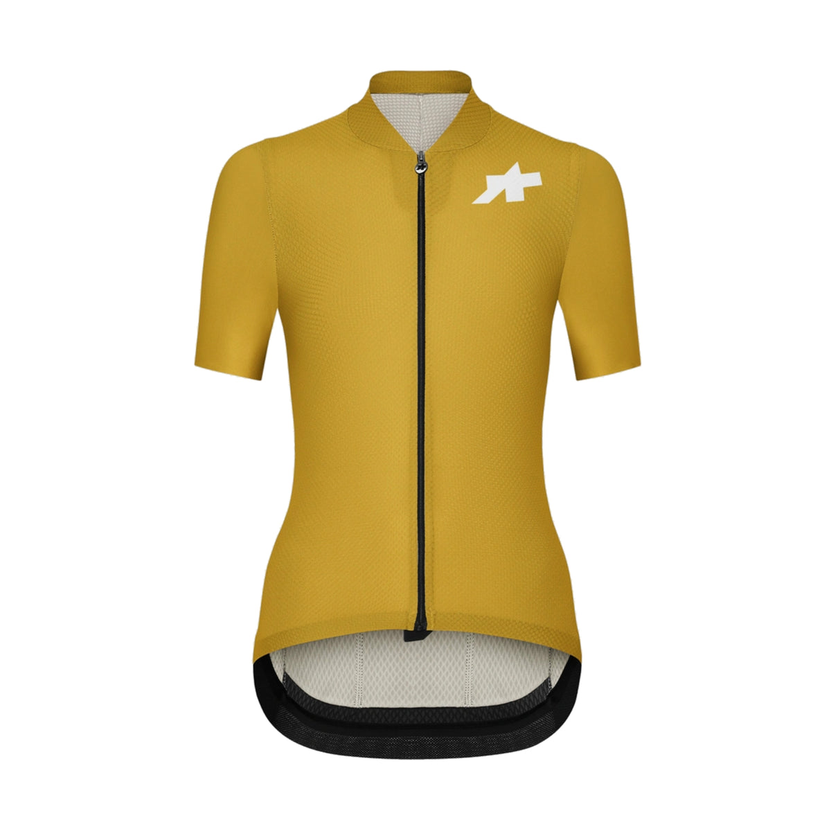 ASSOS UMA GT S11 EVO Damen-Kurzarm-Radtrikot in Goldgelb