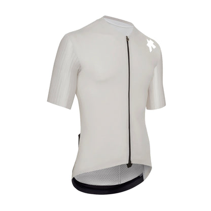 ASSOS EQUIPE RS S11 Kurzarm-Radtrikot in Mandelmilchweiß
