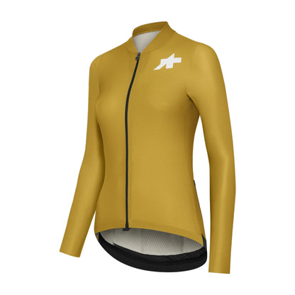 ASSOS UMA GT S11 EVO Damen-Langarmtrikot Goldgelb