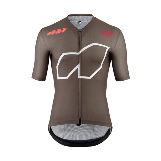 ASSOS EQUIPE R S11 Wir sind das A Kurzarmtrikot Braun