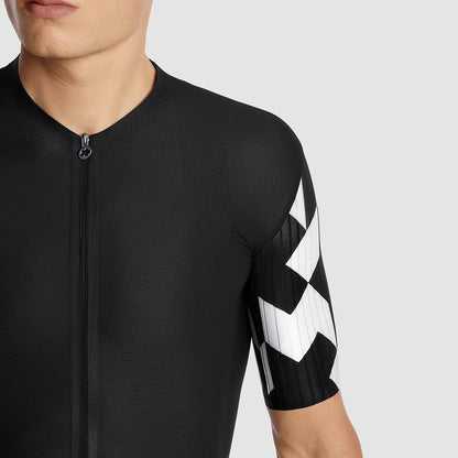 Trikot ASSOS EQUIPE RS S11 Kurzarm Schwarz