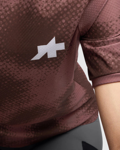 Trikot ASSOS TACTICA T5 MUD FLAGE Kurzarm Braun